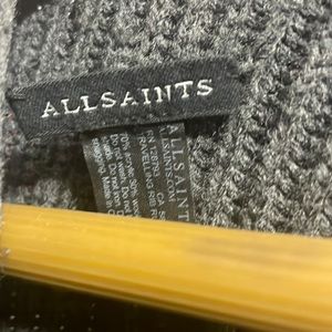 All Saints sweater/ shawl